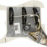 FENDER PRE-WIRED STRAT PICKGUARD VINTAGE NOISELESS WHITE