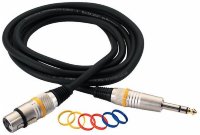 RockCable RCL30383D6 F BA Мікрофонний кабель XLR-Jack