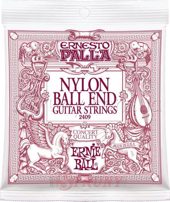 Ernie Ball 2409 Ernesto Palla Nylon Black & Gold Ball End Classical Guitar Strings
