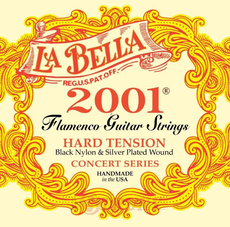 La Bella 2001FH Classical Flamenco Hard Tension