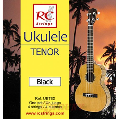 Royal Classics UBT80 Ukulele Black Tenor