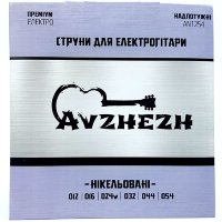 Avzhezh AN1254 Преміум Електро Струни для електрогітари нікель 12/54