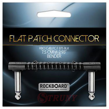 RockBoard RBOCABPC FB75 BLK Инструментальный патч-кабель