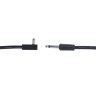 Rockboard RBO CAB FL300 BLK SA Flat Instrument Cable, straight/angled, 300 cm Інструментальний кабель