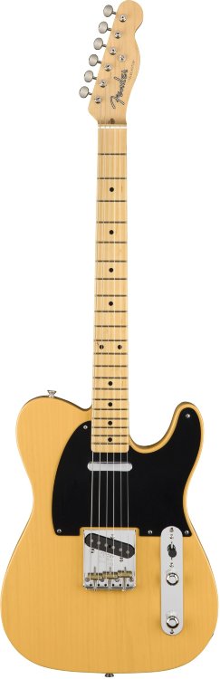 Електрогітара Fender AMERICAN ORIGINAL 50S TELE MN BUTTERSCOTCH BLOND