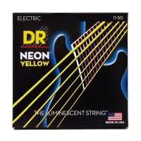 DR Strings NYE-11 NEON Yellow Electric - Heavy (11-50)