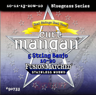 Curt Mangan 90723 Banjo Traditional Medium 5-String 10/20