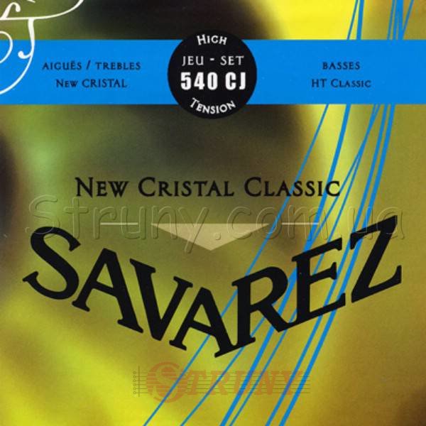Savarez 540CJ New Cristal Classical Guitar Strings High Tension