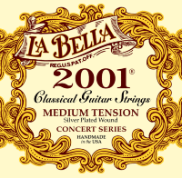 La Bella 2001M Classical Series Guitar Strings Medium