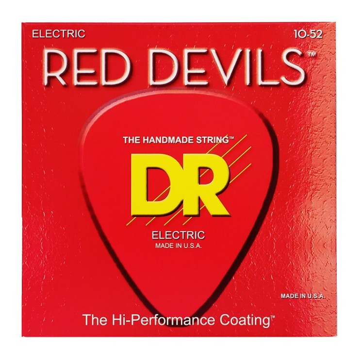 DR Strings RDE-10/52 RED DEVILS Electric - Big Heavy (10-52)