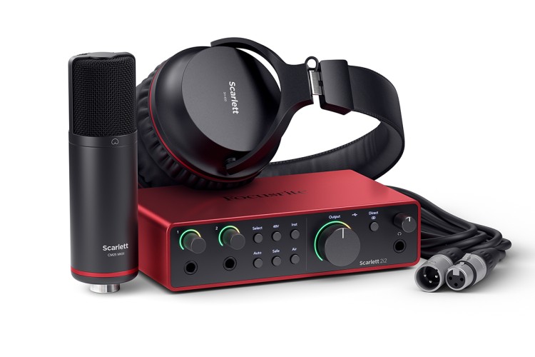FOCUSRITE Scarlett 2i2 Studio 4th Gen Комплект для звукозапису