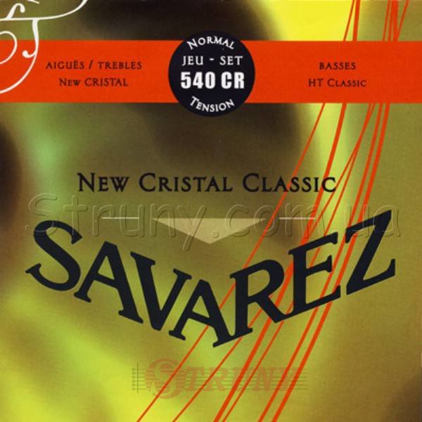 Savarez 540CR New Cristal Classical Guitar Strings Normal Tension