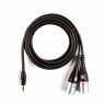 Planet Waves PW-MPXLR-06 Custom Series 1/8” to Dual XLR Audio Cable Інсертний кабель