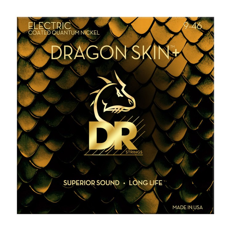 DR Strings DRAGON SKIN+ Electric - Light - Medium (9-46)