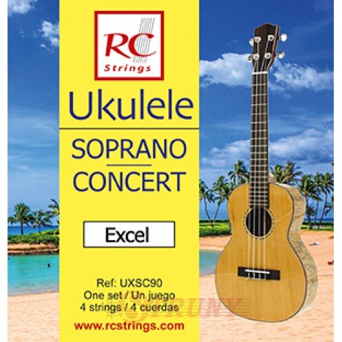 Royal Classics UXSC90 Ukulele Excel Soprano-Concert Titan