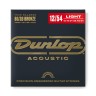Dunlop DAB1254 Acoustic Brass Light Guitar Strings 12/54 Dunlop DAB1254 Acoustic Brass Light Guitar Strings 12/54