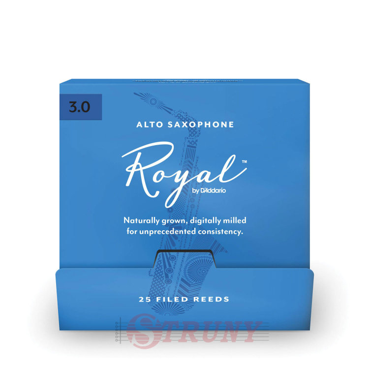 RICO RJB0130-B25 Royal by D'Addario - Alto Sax #3.0 - 25 Box Тростини для альт саксофона