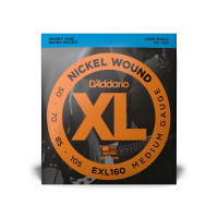 D'Addario EXL160 Nickel Wound Medium Electric Bass Strings 50/105