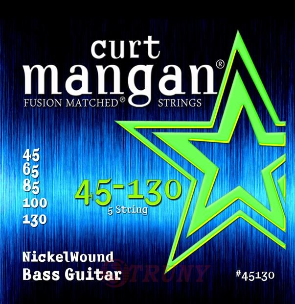 Curt Mangan 45130 Nickel Bass 5-String 45/130