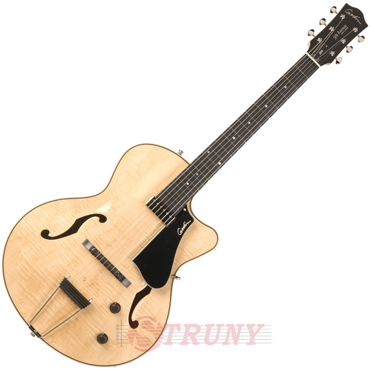 Електрогітара GODIN 036516 - 5th Avenue Jazz Natural Flame AAA With TRIC