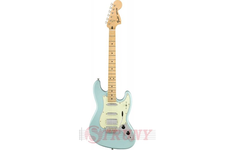 Електрогітара Fender ALTERNATE REALITY SIXTY-SIX MN DAPHNE BLUE