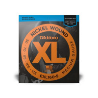 D'Addario EXL160-5 Nickel Wound Medium Electric Bass 5 Strings 50/135