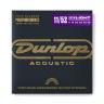 Dunlop DAP1152 Acoustic Phosphor Bronze Medium Light Guitar Strings 11/52 Dunlop DAP1152 Acoustic Phosphor Bronze Medium Light Guitar Strings 11/52