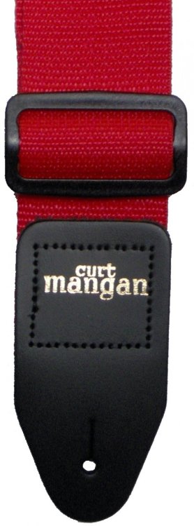 Curt Mangan Poly Strap Red Ремень