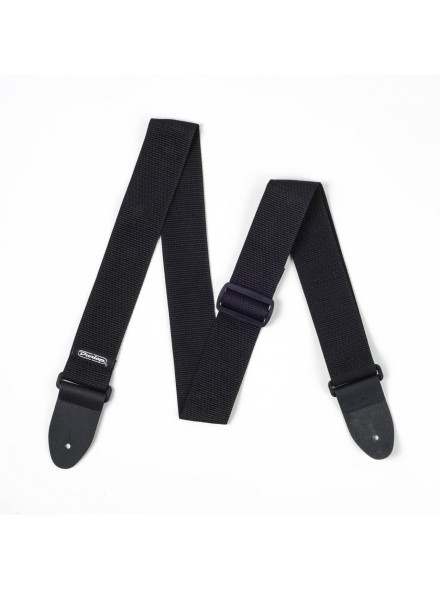 DUNLOP D0701BK POLY BLACK STRAP
