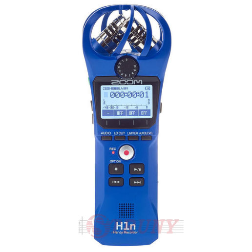 Zoom H1n blue Портативний звуковий стереорекордер