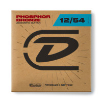 Dunlop DAP1254 Acoustic Phosphor Bronze Light Guitar Strings 12/54
