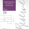 RICO DCT10355 Reserve Classic Bb Clarinet #3.5+ - 10 Box Тростини для кларнета