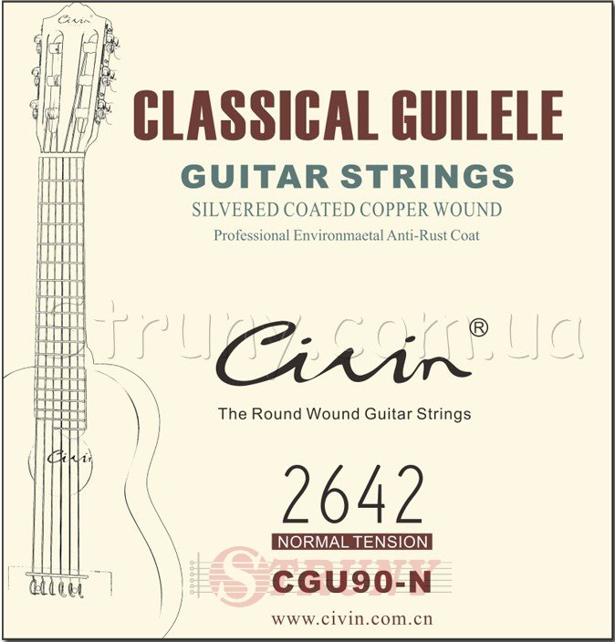 Civin CGU90 Classical Guilele Strings (American Imported)