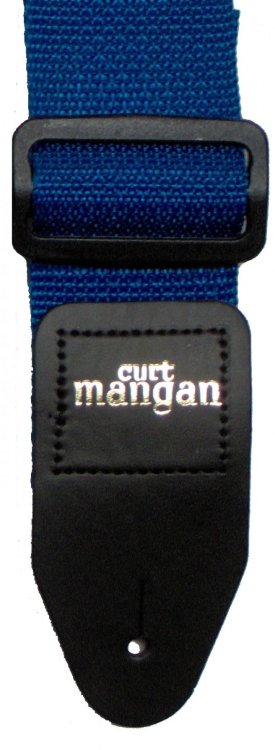 Curt Mangan Poly Strap Blue Ремень
