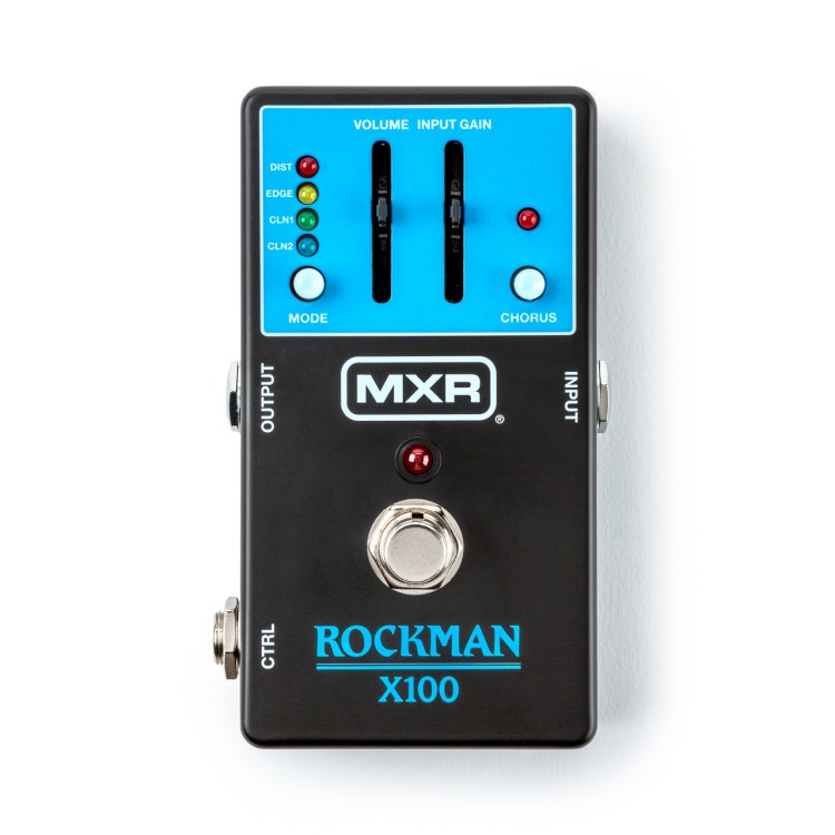 Процесор ефектів MXR ROCKMAN X100 ANALOG TONE PROCESSOR