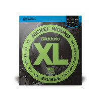 D'Addario EXL165-6 Nickel Wound Custom Light Electric Bass 6 Strings 32/135