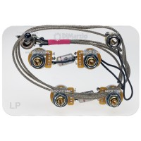 DIMARZIO GW2101 LES PAUL WIRING HARNESS WITH STRAIGHT TOGGLE SWITCH AND 500K LONG SHAFT POTS