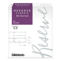 RICO DCT1030 Reserve Classic Bb Clarinet #3.0 - 10 Box Трости для кларнета (10 шт)