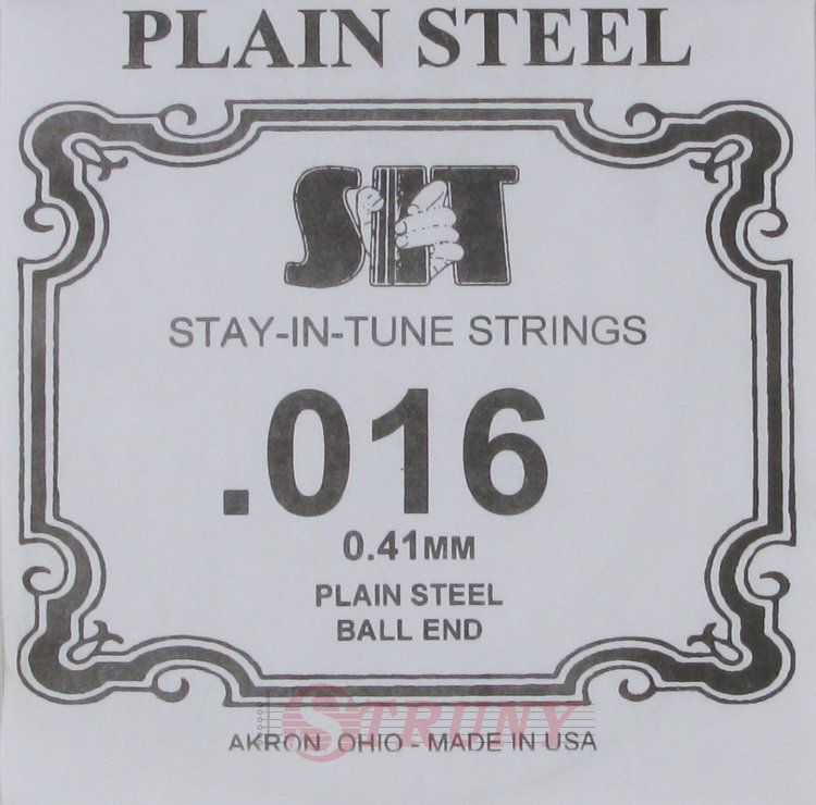 SIT Plain Steel Single .016