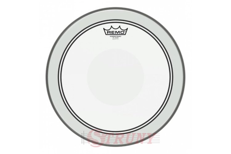 REMO POWERSTROKE3 14' CLEAR SNARE DRUM BATTER W/DOT Пластик для барабана