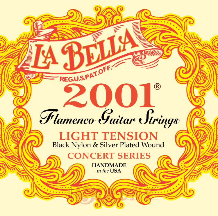 La Bella 2001FL Classical Flamenco Light Tension