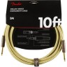 Fender CABLE DELUXE SERIES 10' TWEED Кабель інструментальний Fender CABLE DELUXE SERIES 10' TWEED Кабель інструментальний