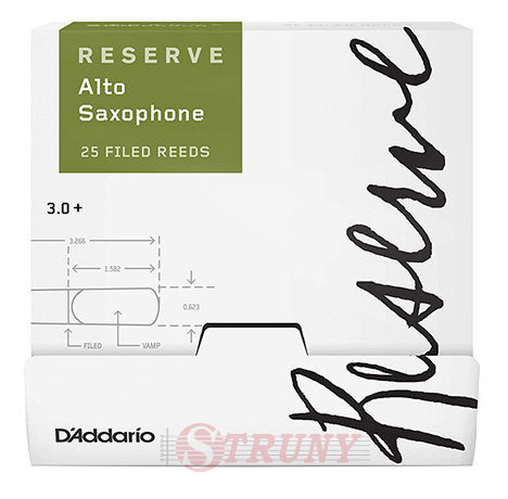 RICO DJR01305-B25 - Reserve - Alto Sax #3.0+ - 25 Box Тростини для альт саксофона