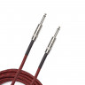 Planet Waves PW-BG-10RD Custom Series Braided Instrument Cable - Red (3m) Інструментальний кабель