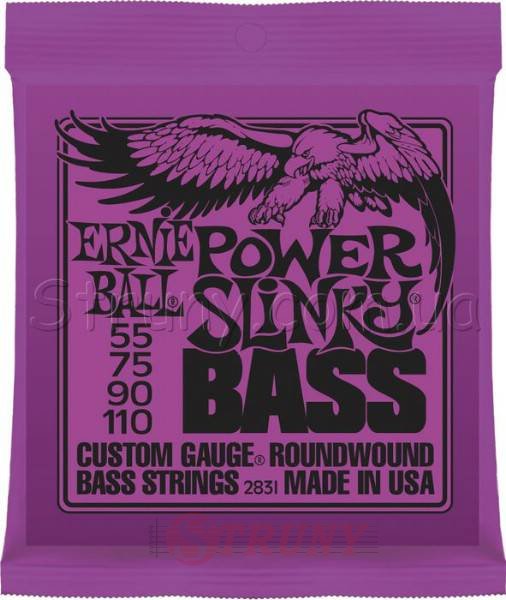 Ernie Ball 2831 Power Slinky Bass Nickel Wound 55/110