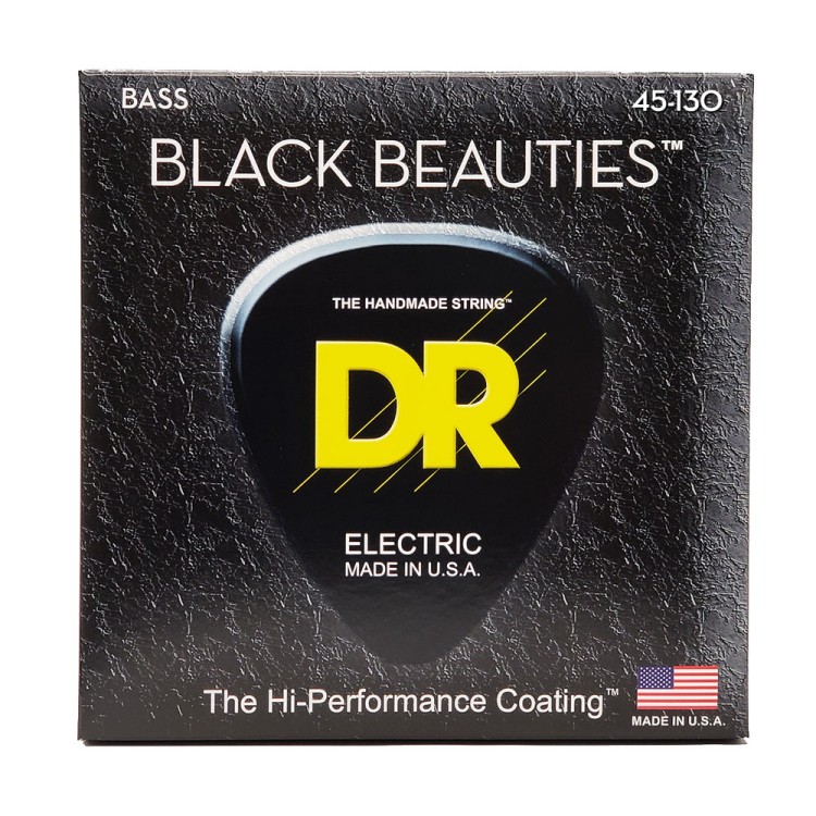 DR Strings BLACK BEAUTIES Bass 5-String - Medium (45-130) DR Strings BLACK BEAUTIES Bass 5-String - Medium (45-130)