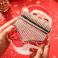 Hluru Huashu KHSC21 Acrylic Santa Claus Kalimba