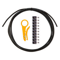 Lava Cable LCDCKT-B Tightrope Solder Free DC Kit (Black) Комплект кабелю живлення з безпайковими роз'ємами
