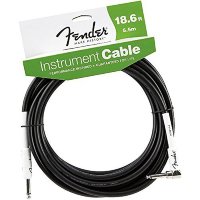 Fender Performance Instrument Cable 18,6 BK Angled Інструментальний кабель