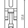 PaxPhil PS113-1 BK Сідло з гвинтом для тремоло
